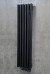 Радиатор стальной трубчатый Steel Hot (30-60) V 1250 - 6 сек. (НП центр, RAL 9005) 