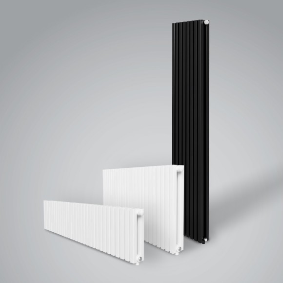 Стальной трубчатый радиатор Royal Thermo Shift Q30 VC2180 12 сек (Нижнее подключение) черный RAL 9005 Стальной трубчатый радиатор Royal Thermo Shift Q30 VC2180 12 сек (Нижнее подключение) черный RAL 9005