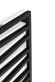 TERMA ZIGZAG 500x1310 мм (черный) электрический полотенцесушитель