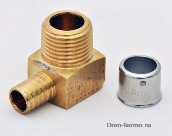 (VG) 2714 Угол пресс НР бронза 16х1/2"
