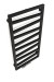 TERMA ZIGZAG 500x835 мм (metallic black) электрический полотенцесушитель