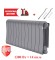 Биметаллический радиатор Royal Thermo Infinity 300 12 сек. боковое подключение (Silver Satin)
