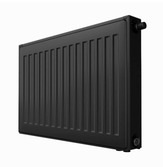 Радиатор стальной панельный Royal Thermo Ventil Compact VC22- Черный Noir Sable 900 мм (нижнее подключение)