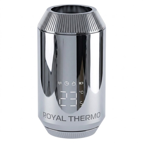 Термостат радиаторный электронный Royal Thermo Smart Heat 2.0 (Хром)