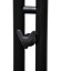 Приоритет PRIOFORM Mini-2 85x1200 с терморегулятором Terma MOA+АСП электрический полотенцесушитель (черный матовый RAL 9005)