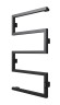 Art Of Space PULSE TESLA электрические полотенцесушители из черной стали (выбор размера и цвета) с "сухим" ТЭНом