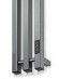 Графитовый электрический полотенцесушитель Primoclima Sol Q E Graphite 150 мм 3 сек с крючками (выбор размера)
