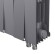 Биметаллический радиатор Royal Thermo PianoForte 200 12 сек. VR80 нижнее 80 мм подключение (Silver Satin)