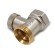 Запорный клапан Primoclima Armature прямой 1/2х3/4"НР Евроконус (никель) без хвостовика