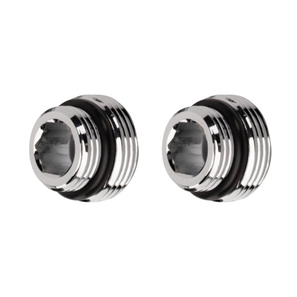 Набор подключения Royal Thermo Design 1/2" ВР - 15 мм хром