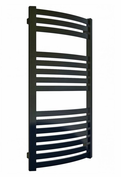 TERMA DEXTER 400x860 мм (metallic black) электрический полотенцесушитель