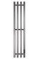 Графитовый электрический полотенцесушитель Primoclima Sol Q E Graphite 210 мм 4 сек с крючками (выбор размера)