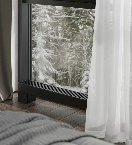 Напольный конвектор SAVVA серия KN 235x80 (теплообменник 50х200)