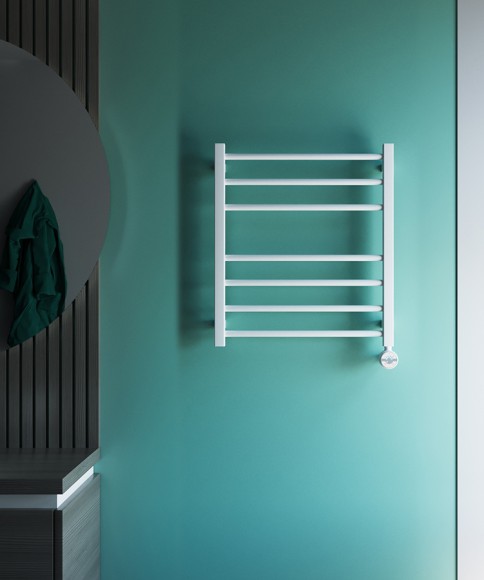 Grota EcoClassic 530x600 (белый матовый RAL 9016) водяной полотенцесушитель из нержавеющей стали Grota EcoClassic 530x600 (белый матовый RAL 9016) водяной полотенцесушитель из нержавеющей стали