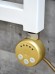 Электро ТЭН Terma MEG 1.0 400 Вт Brass (матовое золото) с проводом и вилкой Электро ТЭН Terma MEG 1.0 400 Вт Brass (матовое золото) с проводом и вилкой