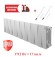 Биметаллический радиатор Royal Thermo PianoForte 200 16 сек. боковое подключение (Bianco Traffico)