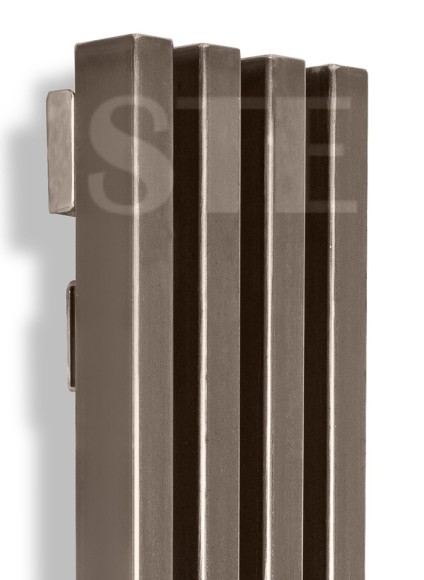Радиатор стальной трубчатый Steel Hot (30-60) V 1500 - 4 сек (БП, RAL 9016)
