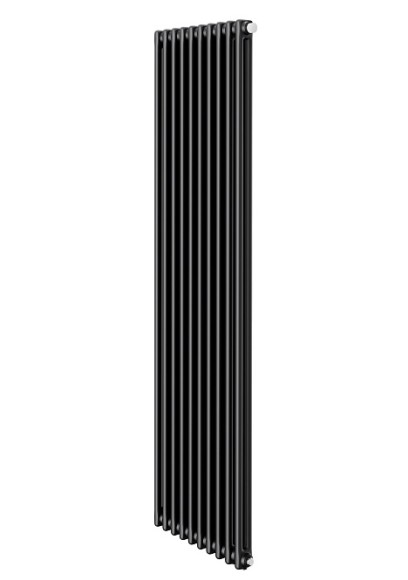 Стальной трубчатый радиатор Royal Thermo Insignia C2180 8 сек (Боковое подключение) черный RAL 9005 Стальной трубчатый радиатор Royal Thermo Insignia C2180 8 сек (Боковое подключение) черный RAL 9005