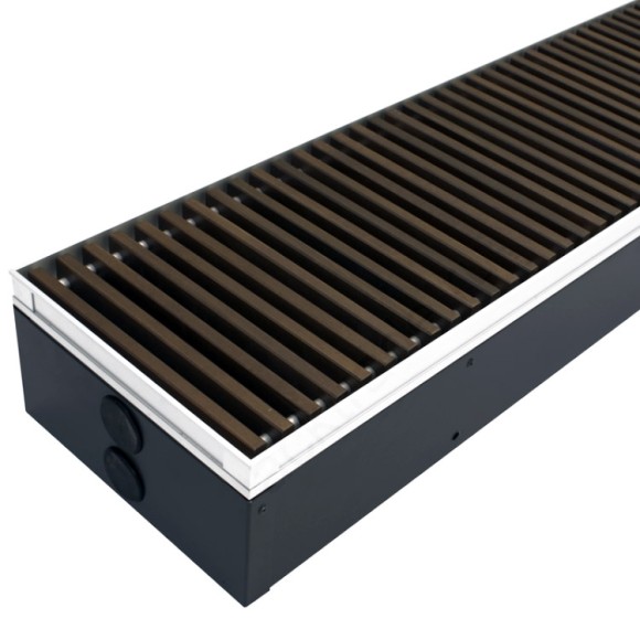 Внутрипольный конвектор Itermic ITTBL 090.220 (выбор длины и типа решетки)