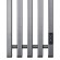 Графитовый электрический полотенцесушитель Primoclima Sol Q E Graphite 330 х 1200 мм 6 сек с крючками