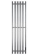 Графитовый электрический полотенцесушитель Primoclima Sol Q E Graphite 330 х 1200 мм 6 сек с крючками