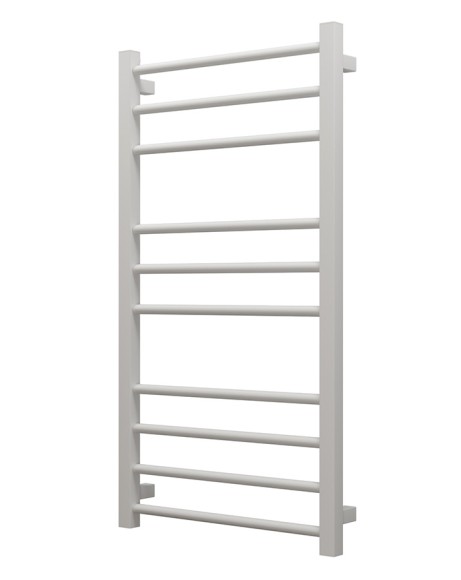 Grota EcoClassic 480х900 (белый матовый Ral 9016) водяной полотенцесушитель из нержавеющей стали