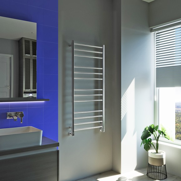 Grota EcoClassic 530х1200 (полир. под хром) водяной полотенцесушитель из нержавеющей стали* Grota EcoClassic 530х1200 (полир. под хром) водяной полотенцесушитель из нержавеющей стали*