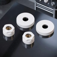 Набор подключения Royal Thermo Design 3/4" ЕК - 15 мм (белый) Набор подключения Royal Thermo Design 3/4" ЕК - 15 мм (белый)
