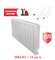 Биметаллический радиатор Royal Thermo Infinity 500 12 сек. боковое подключение (Bianco Traffico)