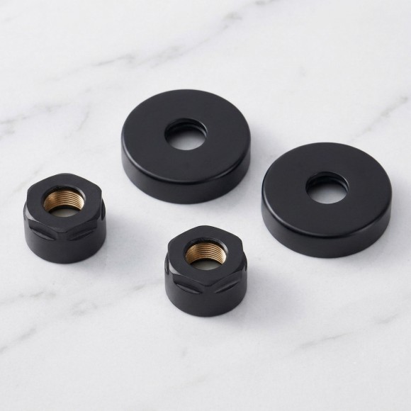 Набор подключения Royal Thermo Design 3/4" ЕК - 15 мм (черный)