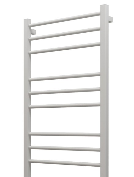 Grota EcoClassic 530х1200 (белый матовый Ral 9016) водяной полотенцесушитель из нержавеющей стали