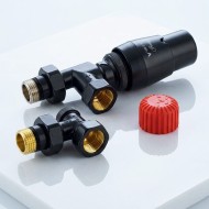 Комплект осевой "All In One Eco 2" VARIO TERM AXI Eleganckie с термоголовкой Prestige (черый матовый) Комплект осевой "All In One Eco 2" VARIO TERM AXI Eleganckie с термоголовкой Prestige (черый матовый)