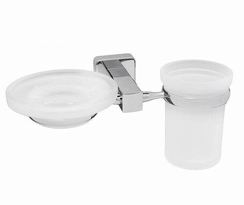 Wasserkraft Lippe K-6526 Держатель стакана и мыльницы (хром)