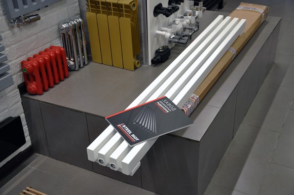 Радиатор стальной трубчатый Steel Hot (30-60) V 1750 - 4 сек. (НП центр, RAL 9016) Радиатор стальной трубчатый Steel Hot (30-60) V 1750 - 4 сек. (НП центр, RAL 9016)
