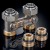 Узел нижнего подключения радиатора Royal Thermo 1/2"-3/4" Никель (прямой)*