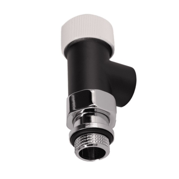 Комплект 1/2 SR Rubinetterie осевой серия Tondera термостатический (черный) Комплект 1/2 SR Rubinetterie осевой серия Tondera термостатический (черный)