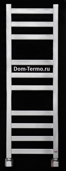 узкие полотенцесушители 30 см, GROTA Vento 300*900мм, Полотенцесушитель Грота, водяной, электрический, хром, белый, дизайн радиатор из нержавеющей стали, дизайнерские полотенцесушители фото, комплект уголков квадрат для подключения водяного полотенцесушит