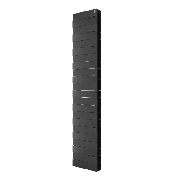 Вертикальный радиатор Royal Thermo PianoForte TOWER 200 22 сек Noir Sable нижнее подключение