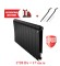 Биметаллический радиатор Royal Thermo Infinity 500 10 сек. боковое подключение (Noir Sable)
