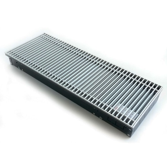 Внутрипольный конвектор Techno Power KVZ 300.85 Решетка анодированная (выбор размера)