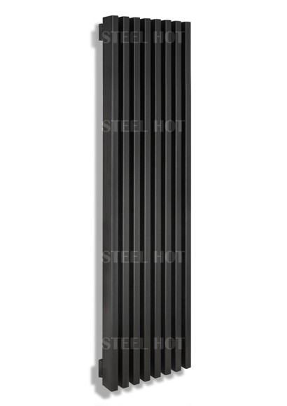 Радиатор стальной трубчатый Steel Hot (30-60) V 1750 - 6 сек. (БП, RAL9016)