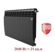 Биметаллический радиатор Радиатор Royal Thermo BiLiner 500 12 сек. VR80 нижнее 80 мм подключение (Noir Sable) Биметаллический радиатор Радиатор Royal Thermo BiLiner 500 12 сек. VR80 нижнее 80 мм подключение (Noir Sable)