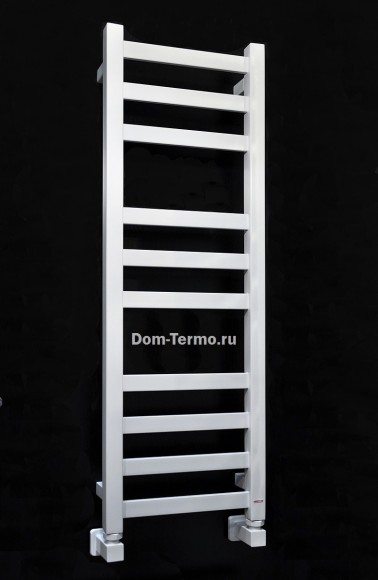 Белые узкие полотенцесушители из нержавеющей стали, Grota Vento 300х900 мм, белый, полотенцесушители Грота Венто водяные и электрические, белые полотенцесушители, RAL 9016