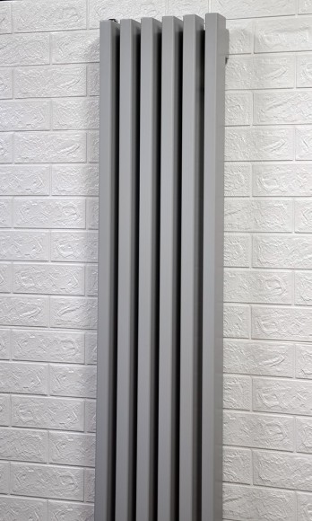 Радиатор стальной трубчатый Steel Hot (30-60) V 1750 - 6 сек. (НП центр, RAL 7040)