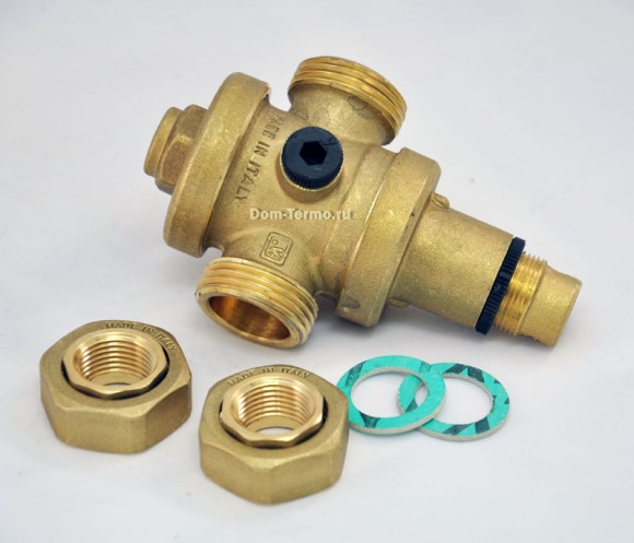 (Pin) 9016 РЕДУКТОР ДАВЛЕНИЯ ВР 1/2" (25 бар) PINTOSSI