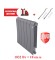 Биметаллический радиатор Royal Thermo Infinity 500 6 сек. боковое подключение (Silver Satin)