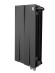 Биметаллический радиатор Royal Thermo PianoForte 500 4 сек. VR80 нижнее 80 мм подключение (Noir Sable)