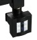 KTX 4 MS черный, фото, RAL 9005, Блок управления Terma, черные полотенцесушители, Электронагреватель "Терма-Сплит" 300W