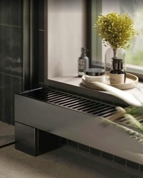 Напольный конвектор SAVVA серия KN 235x250 (теплообменник 100х200)