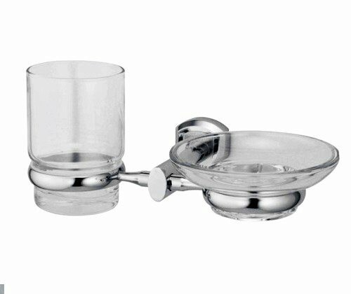Wasserkraft Oder K-3026 Держатель стакана и мыльницы (хром)